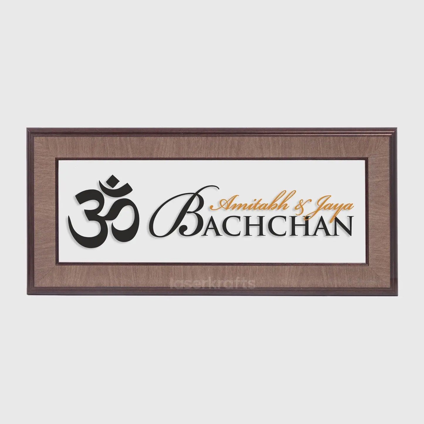 Allegro Name Plate - Om