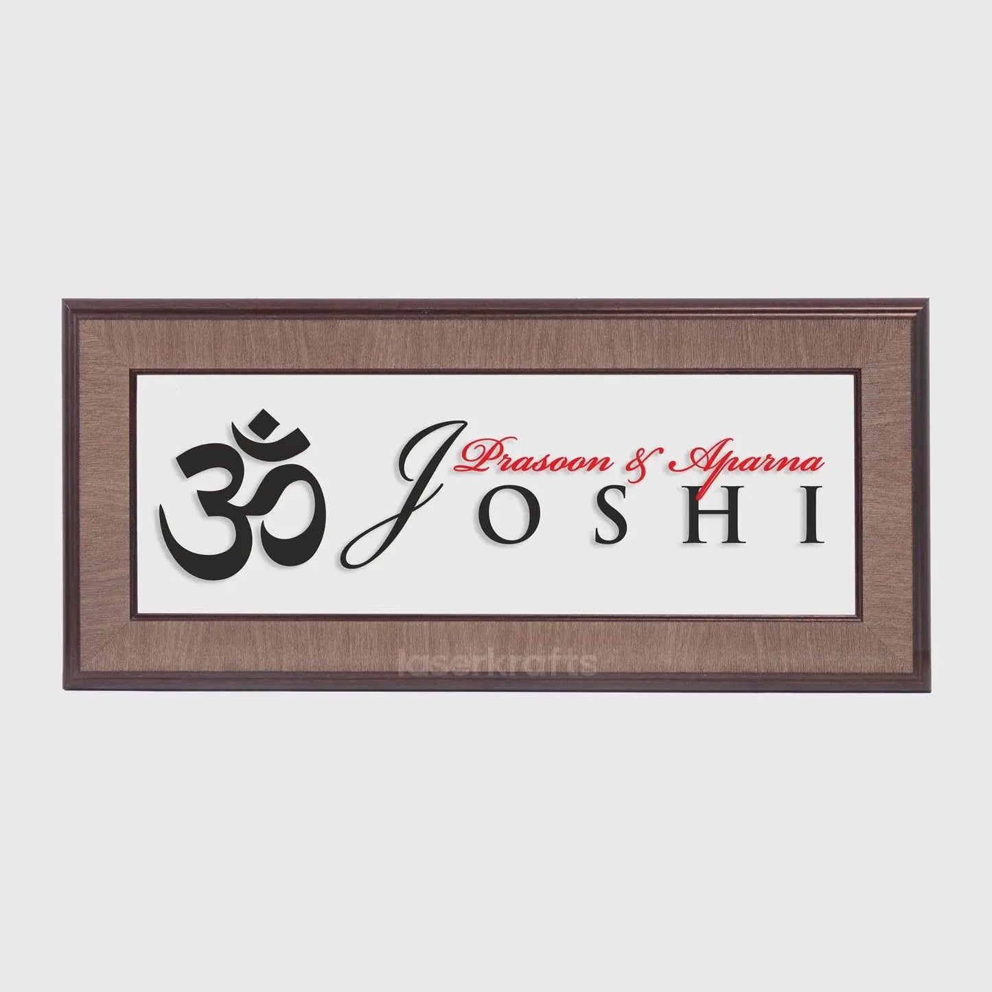 Allegro Name Plate - Om