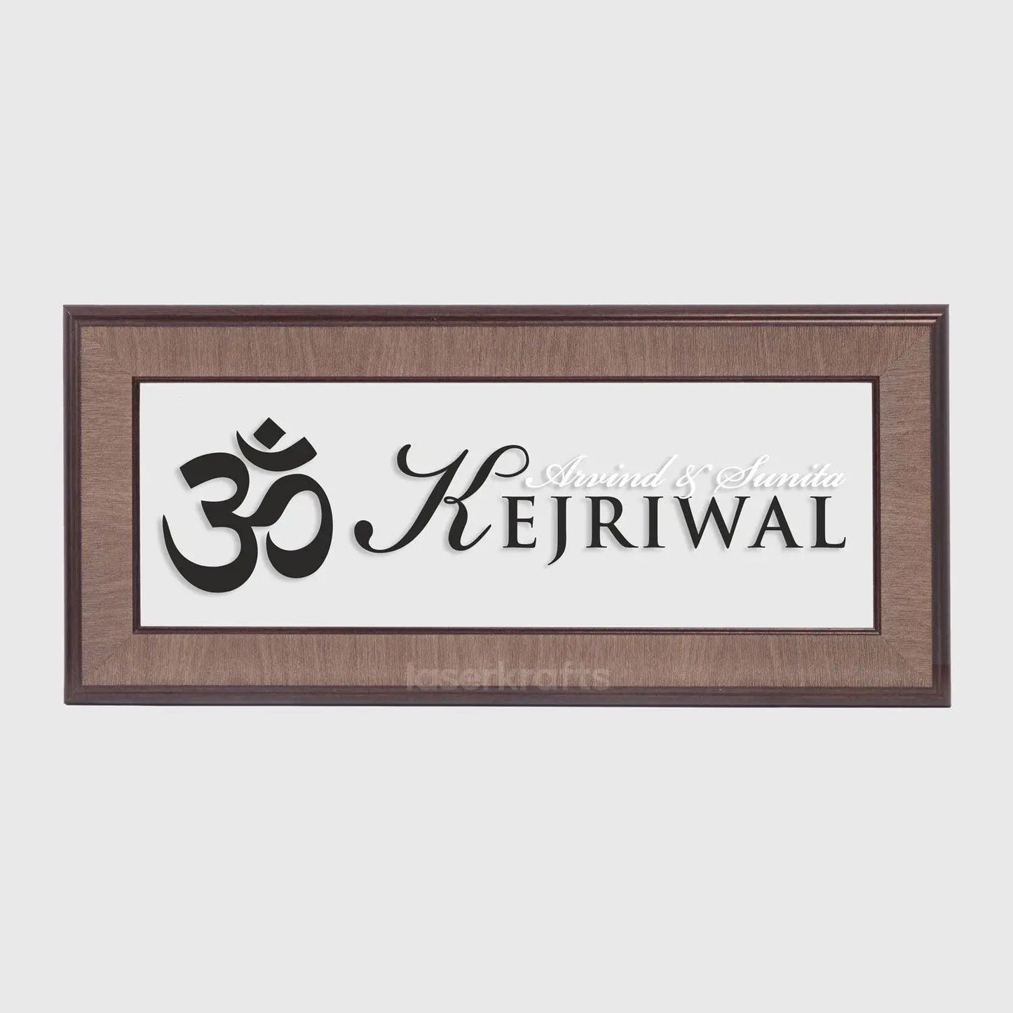 Allegro Name Plate - Om