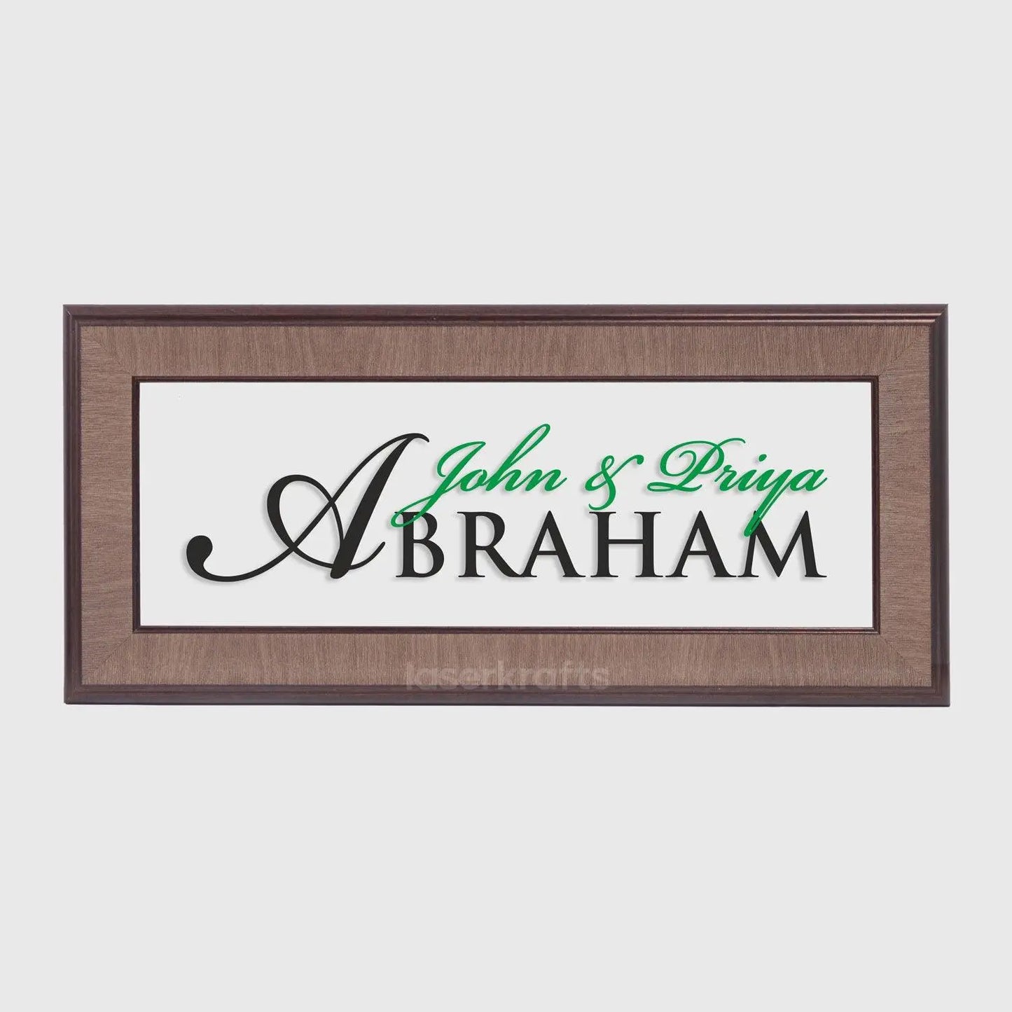 Allegro Name Plate - Rectangle