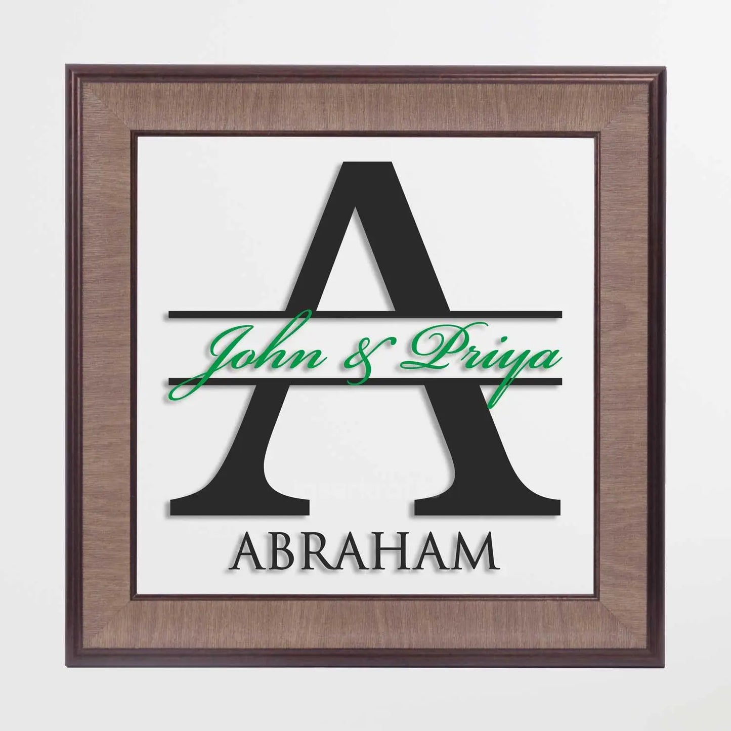 Allegro Name Plate - Square