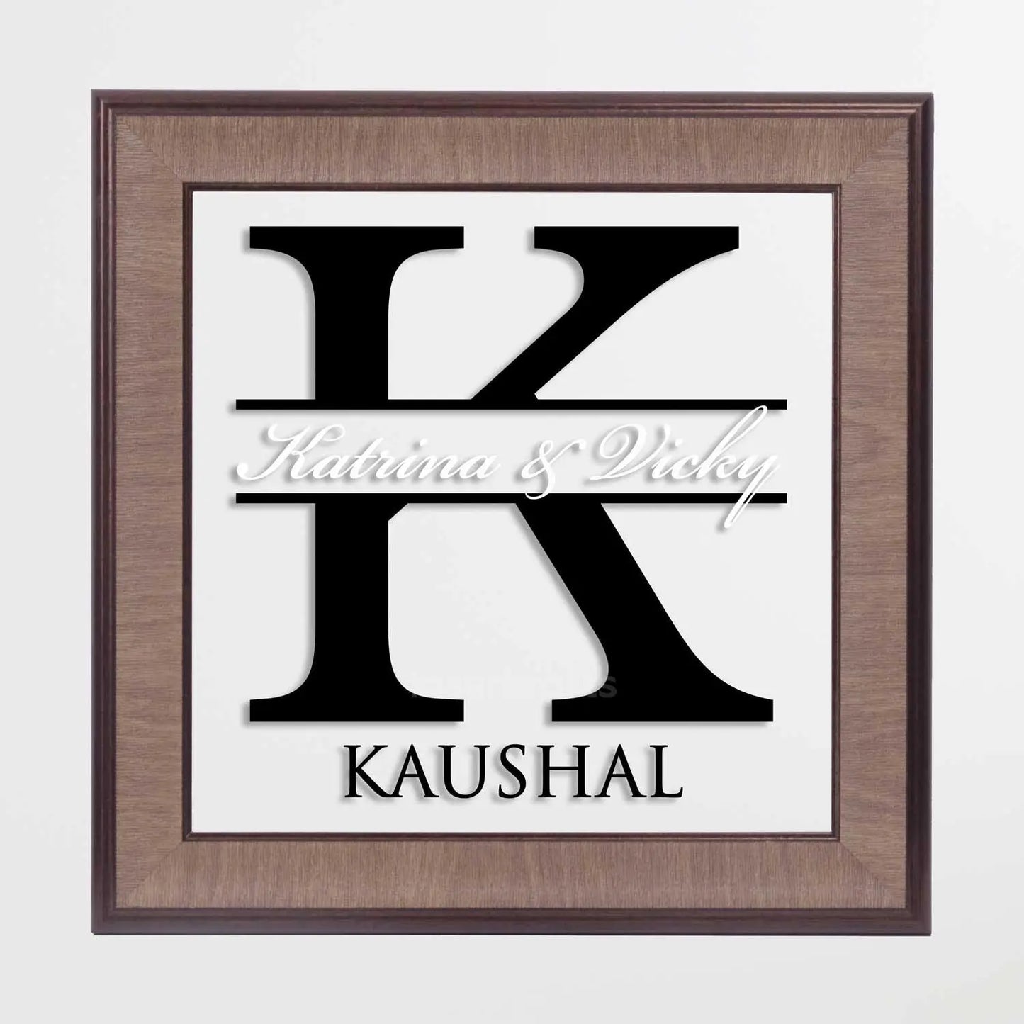 Allegro Name Plate - Square