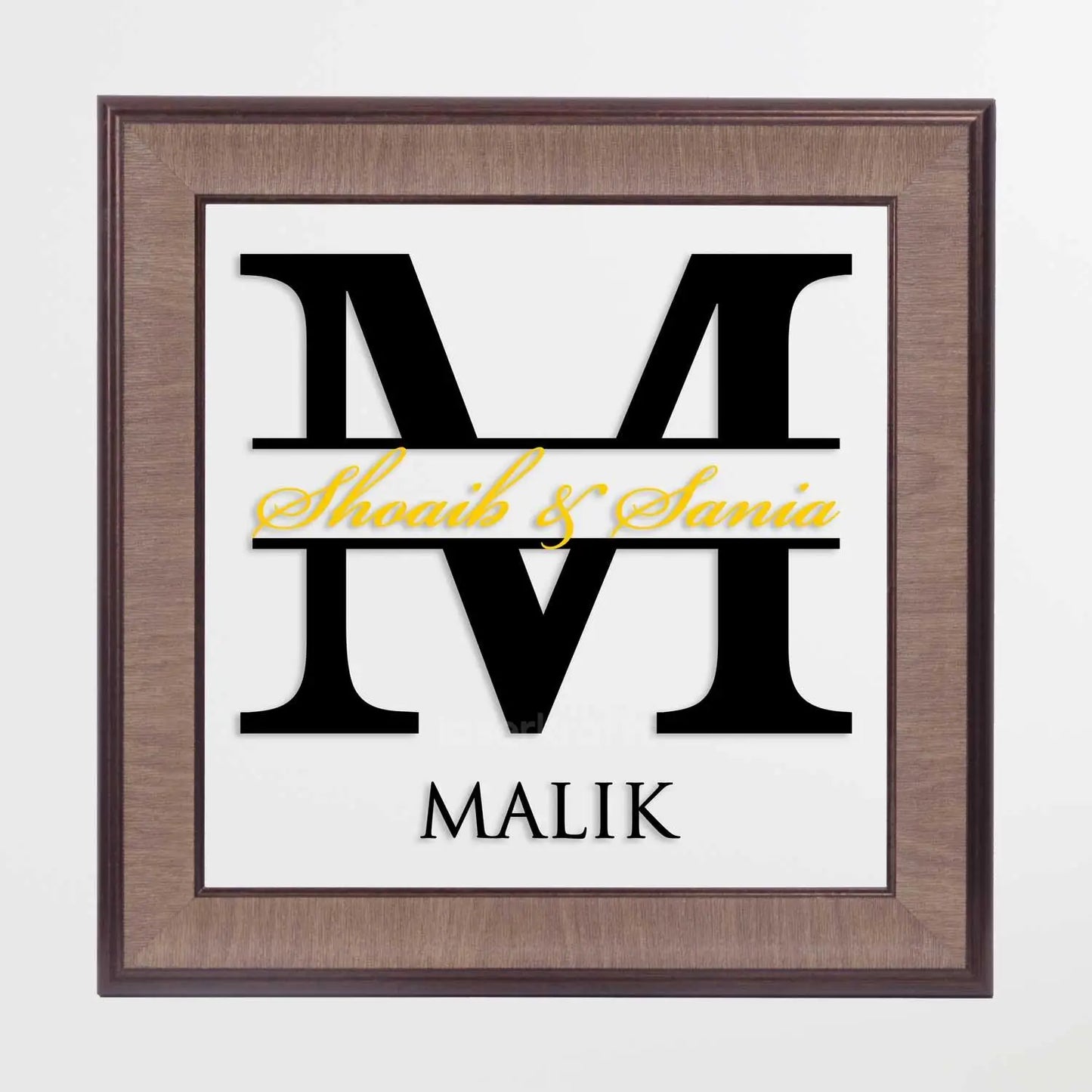 Allegro Name Plate - Square