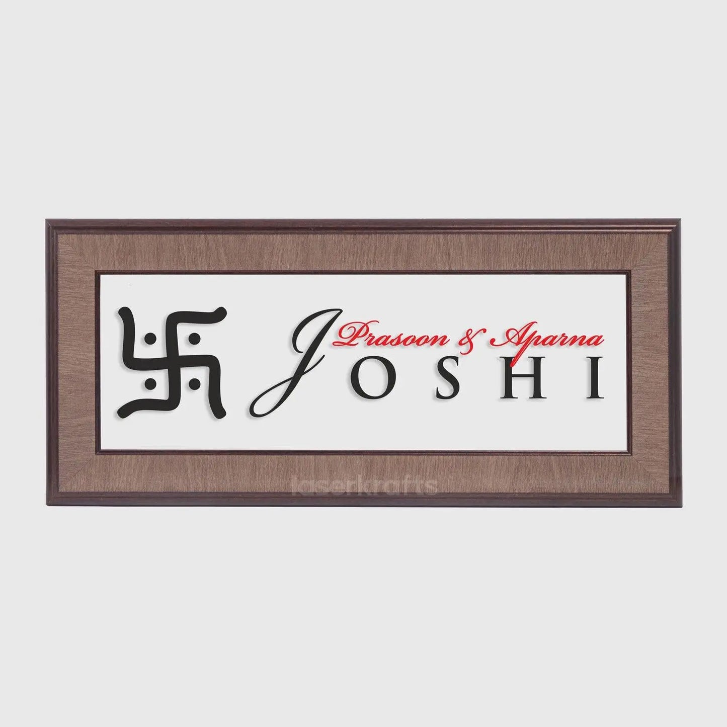 Allegro Name Plate - Swastika