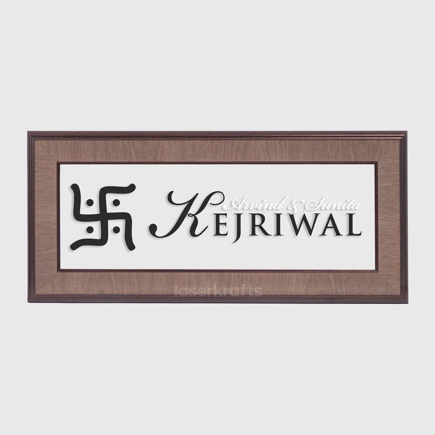Allegro Name Plate - Swastika