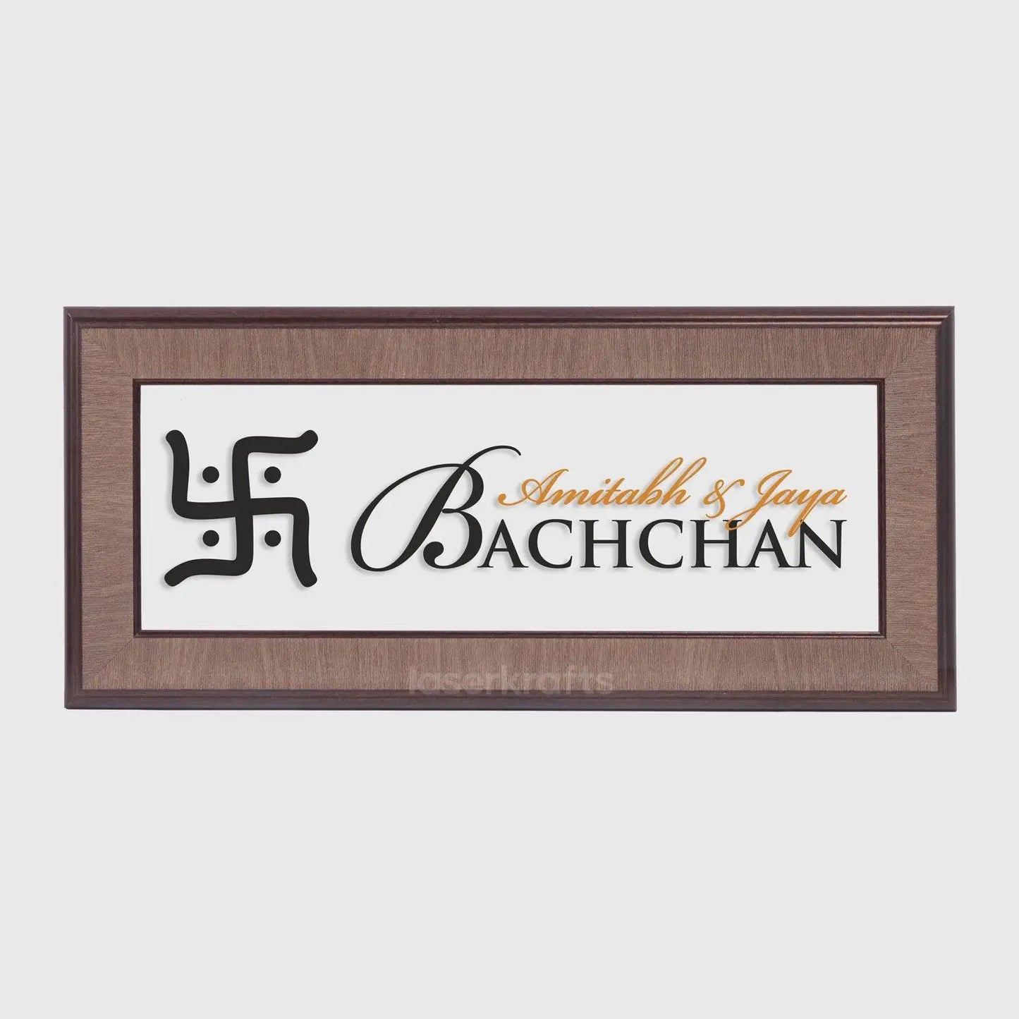 Allegro Name Plate - Swastika