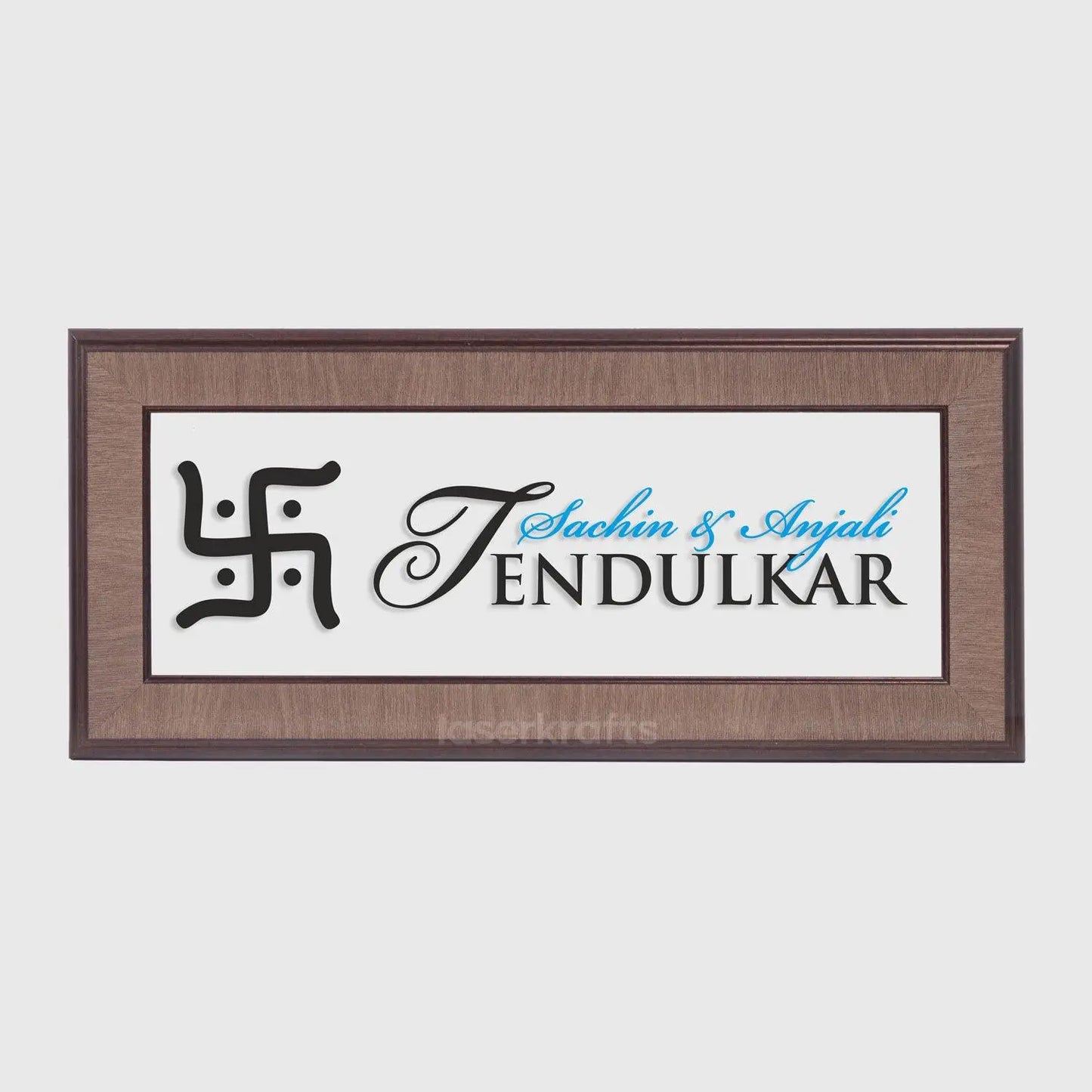 Allegro Name Plate - Swastika