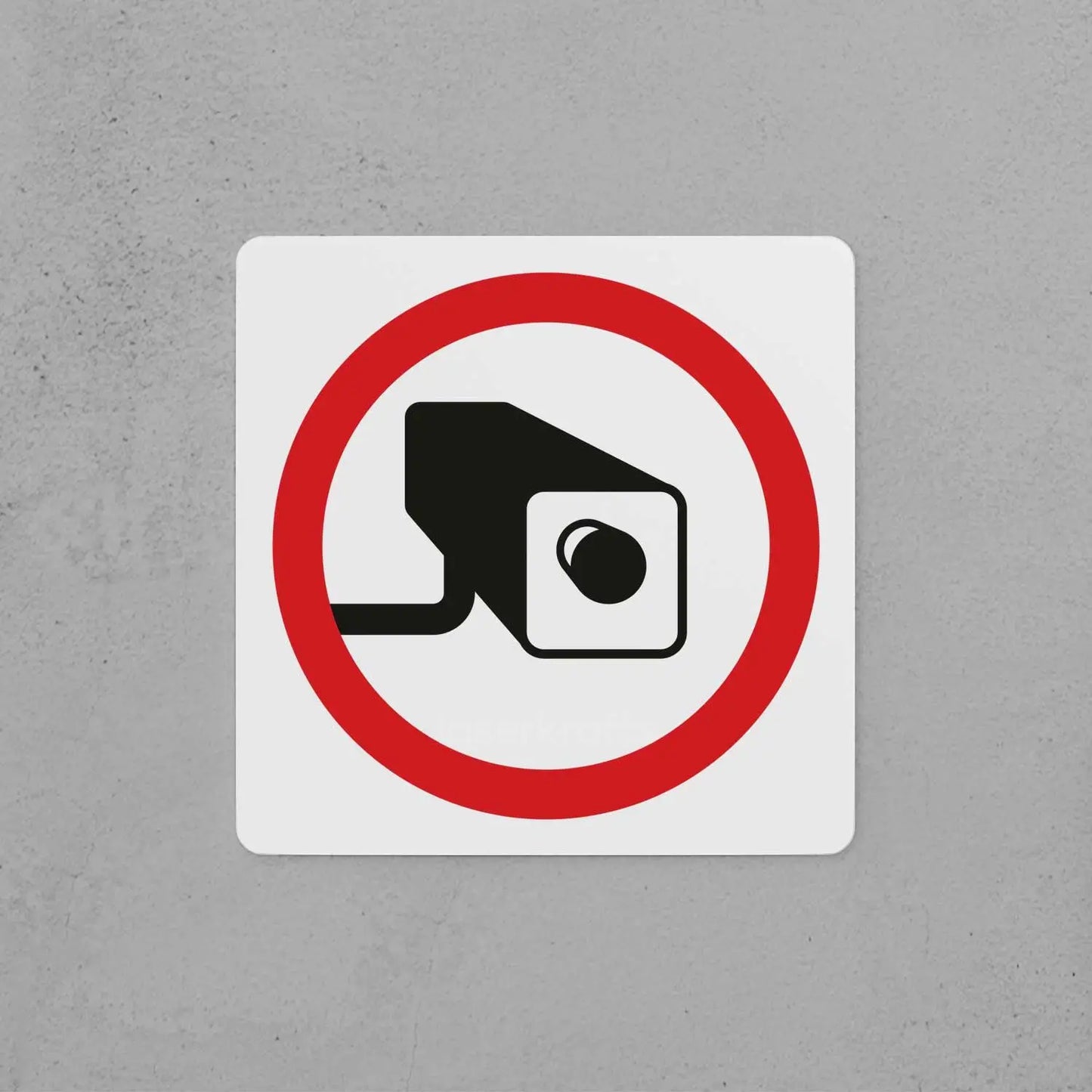 CCTV In Operation Sign