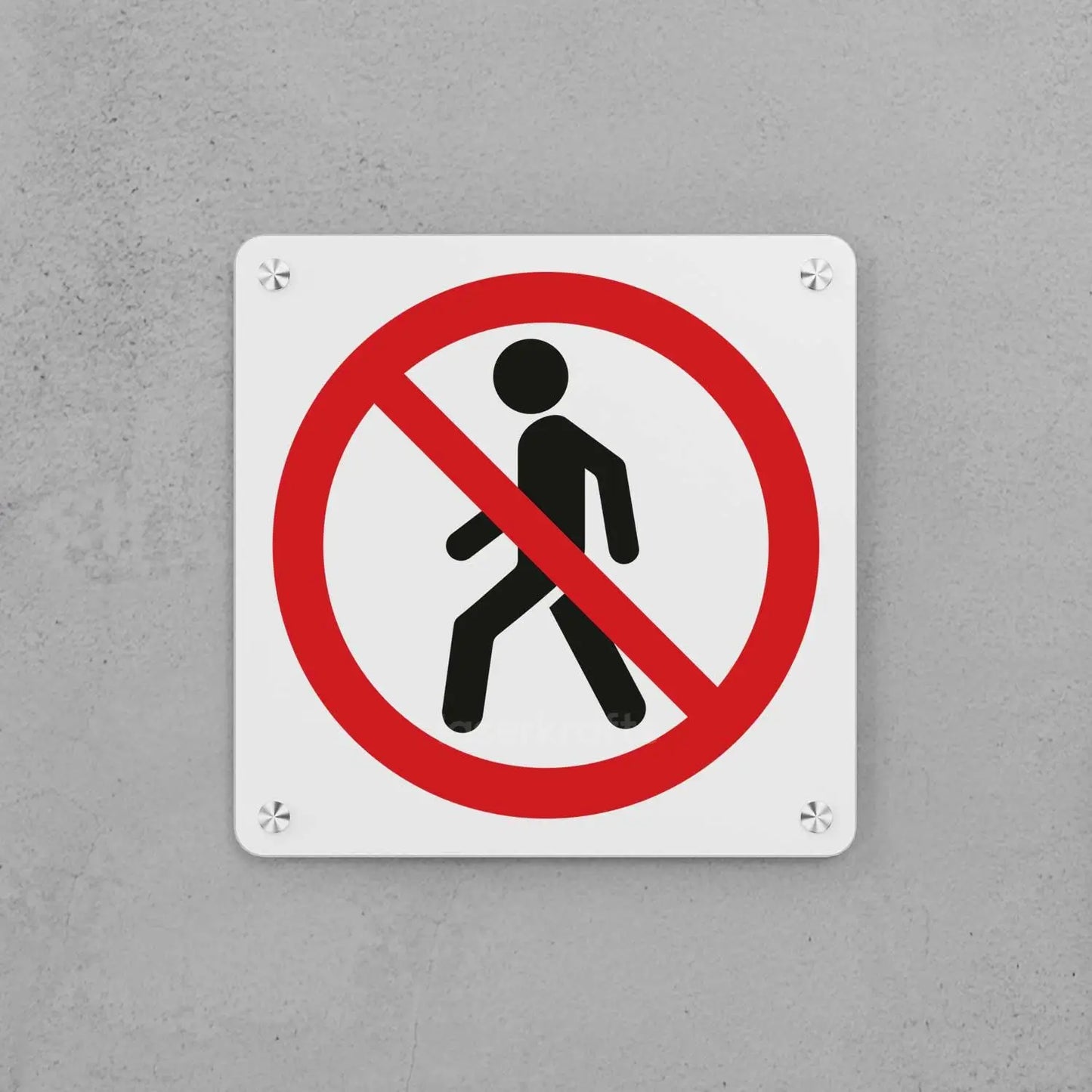 No Trespassing Sign