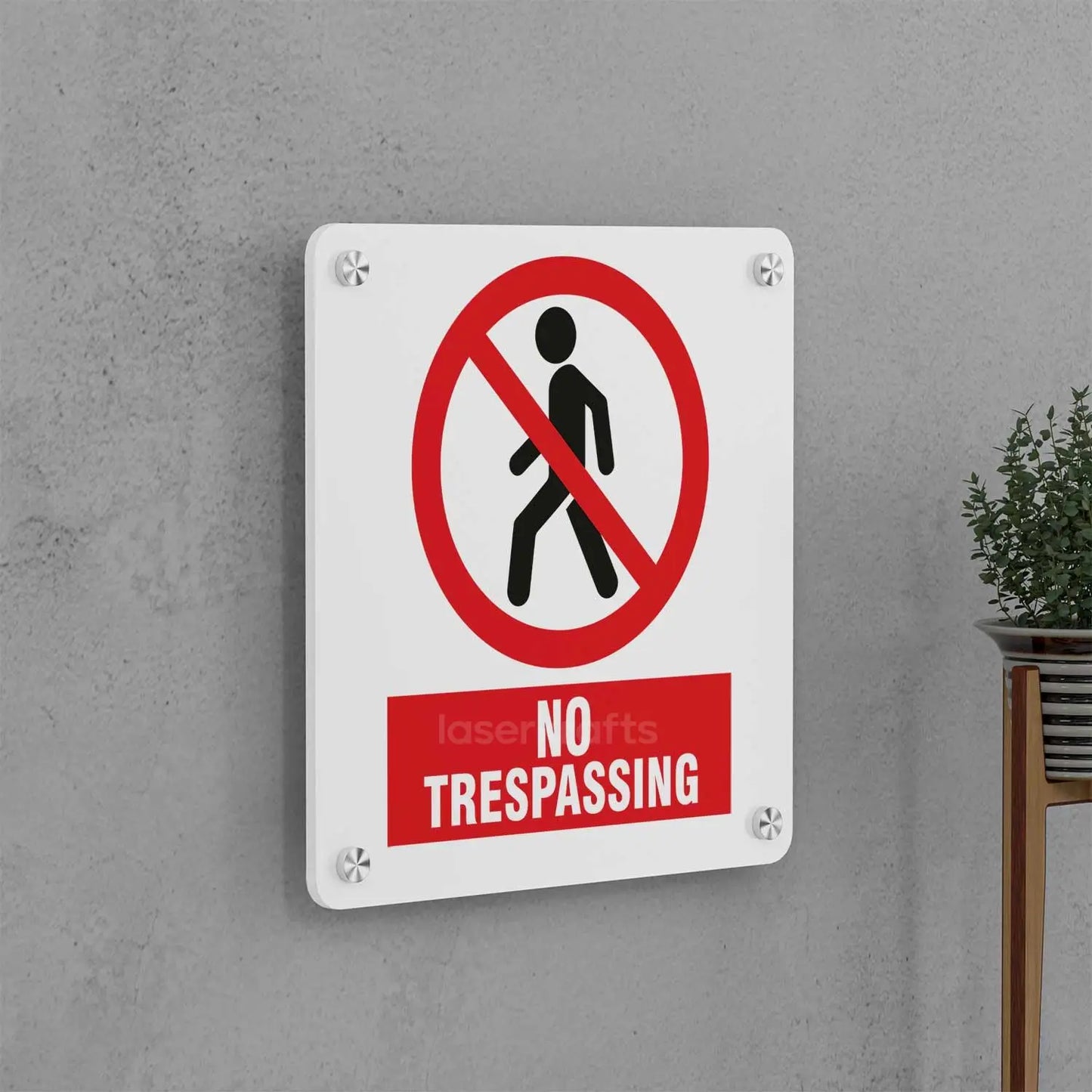 No Trespassing Sign
