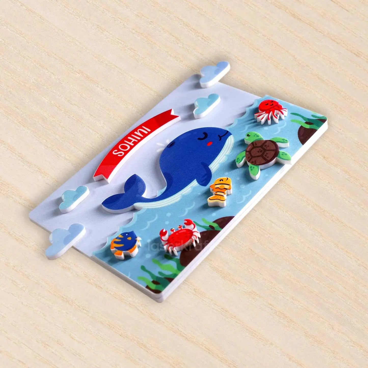 Sea World - Kids' Room Door Sign