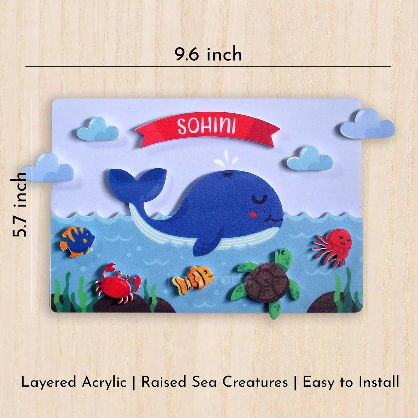 Sea World - Kids' Room Door Sign