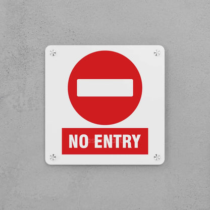 No Entry Sign